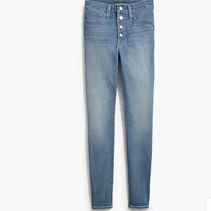 NWT J Crew Skinny High Rise Jean Light Blue 29